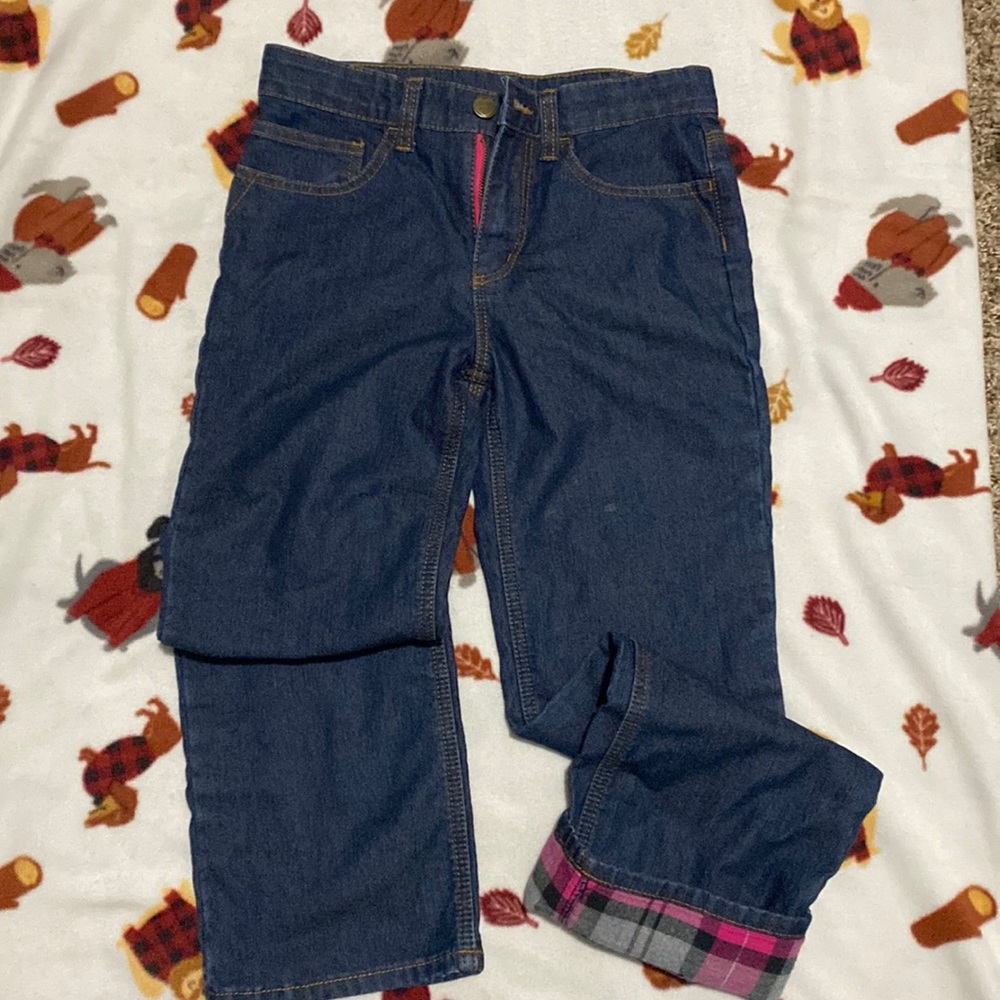 Girls Carhartt fully lined jeans